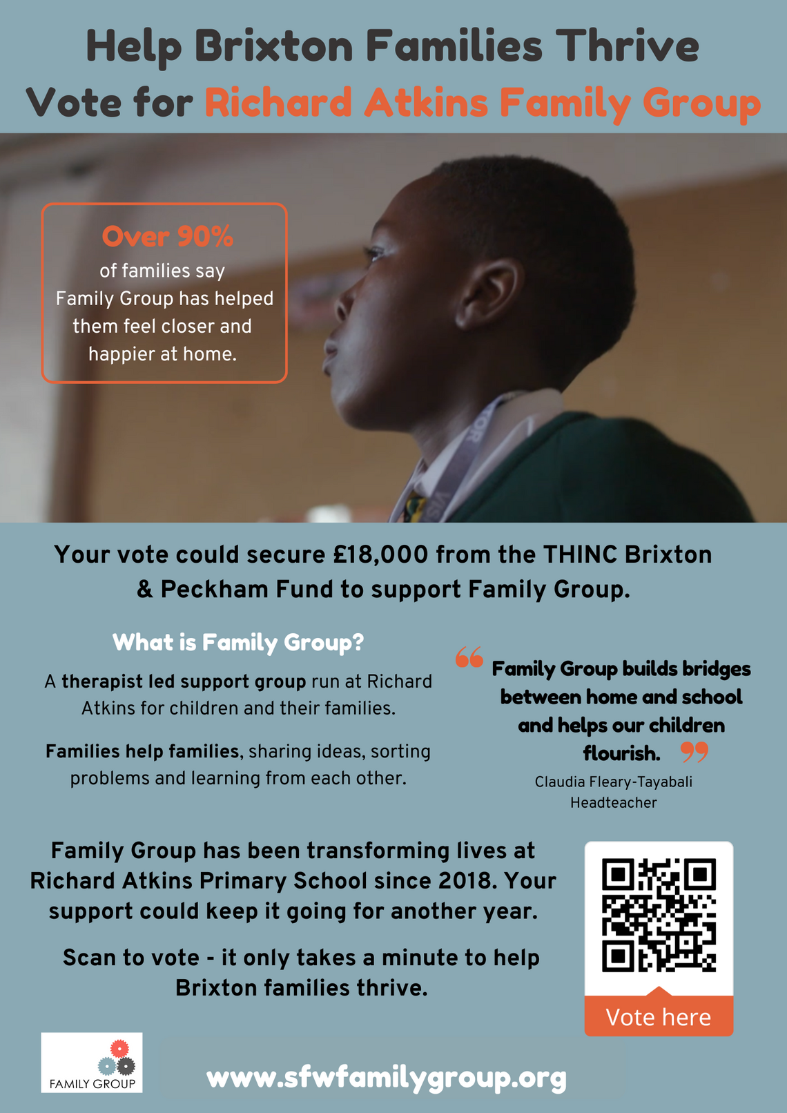 THINC Brixton Funding Poster